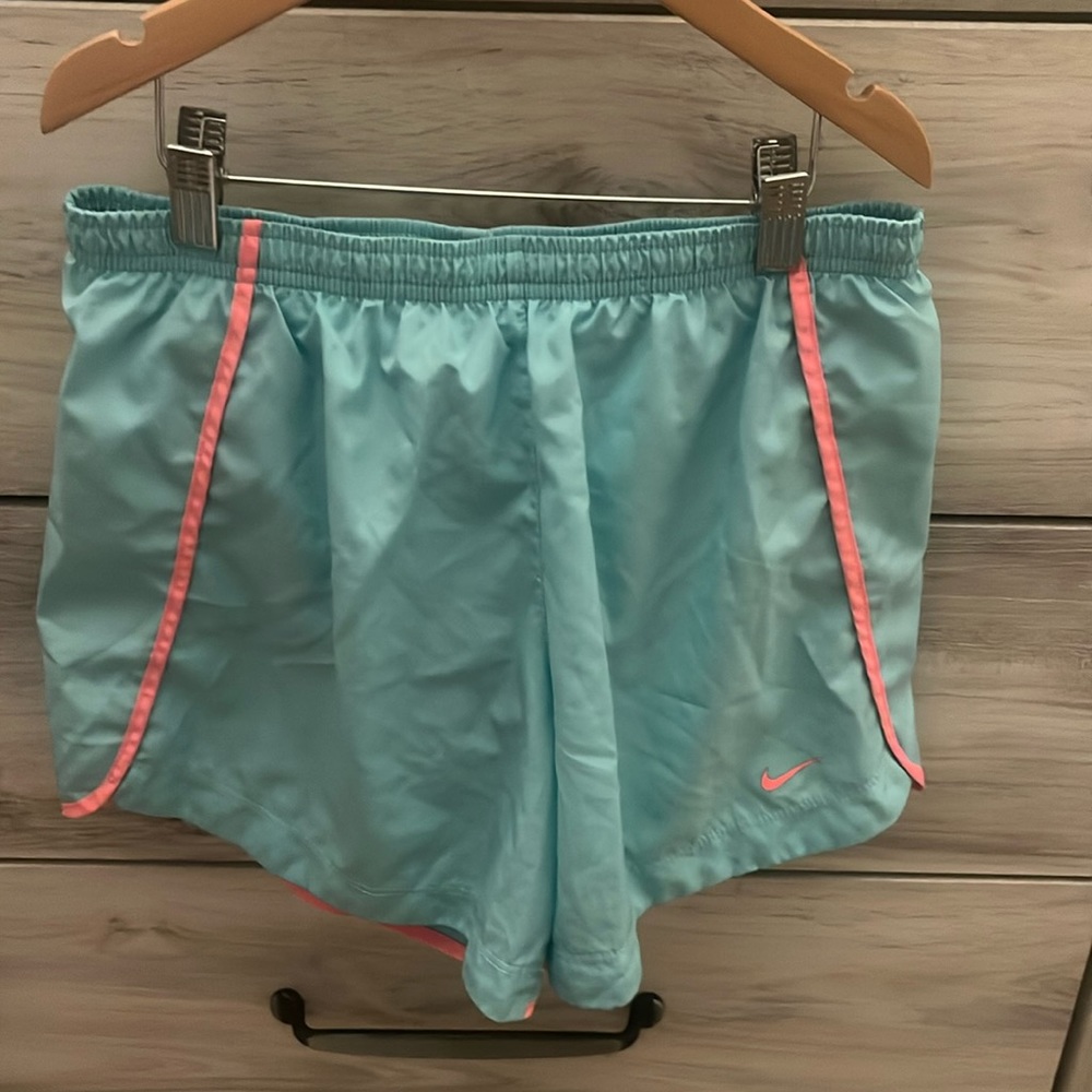 Teal and Pink nike shorts!